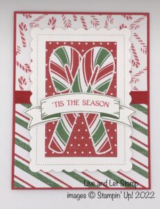 Read more about the article Candy Cane Christmas Cards Using the Stamparatus