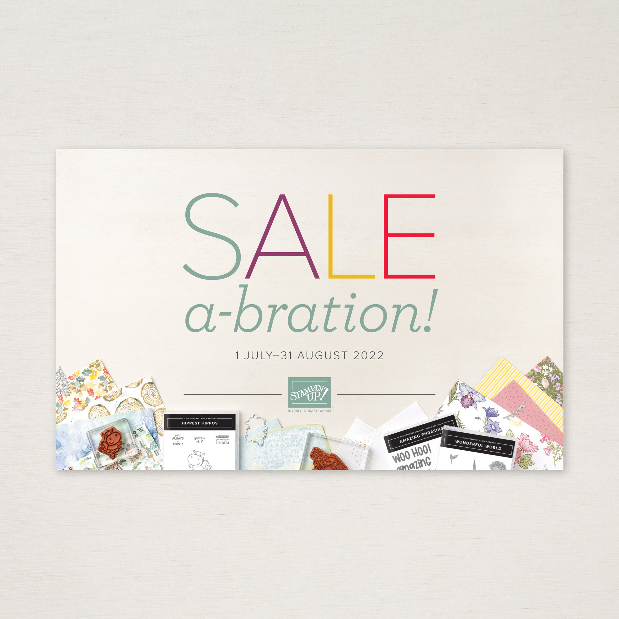 Read more about the article Sale-A-Bration is Happening NOW! Earn FREE Products!!