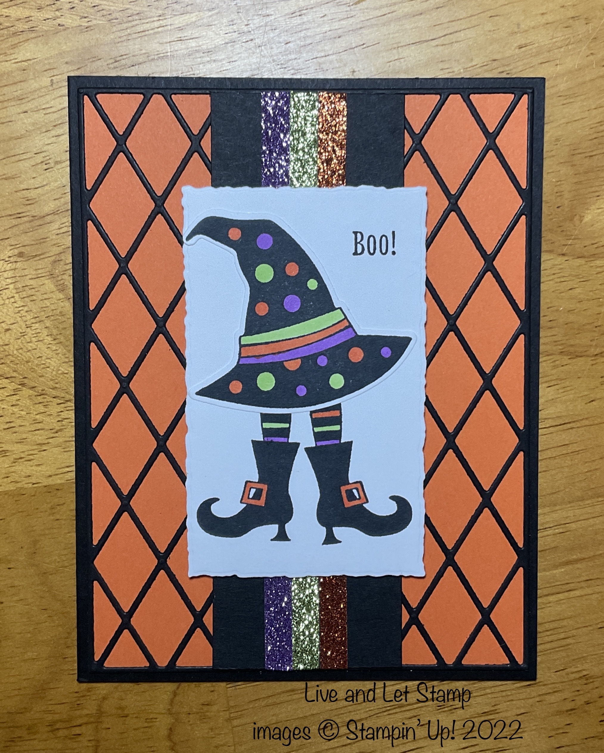 Read more about the article Glittery and Bewitching Card!