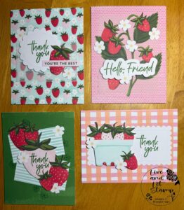 Read more about the article Paper Pumpkin Sweet Strawberry Cards